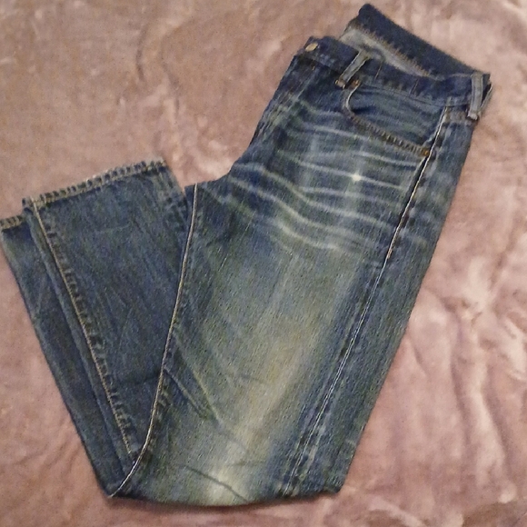 Men's Ralph Lauren Denim & Supply Faded Jeans - Picture 3 of 6